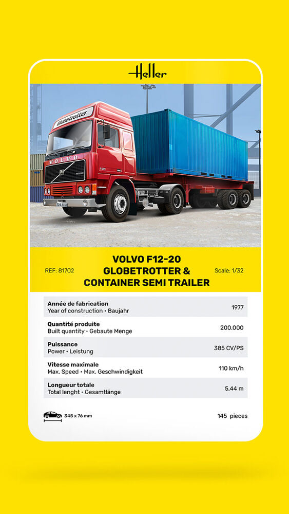 F12-20 Globetrotter & Container semi trailer