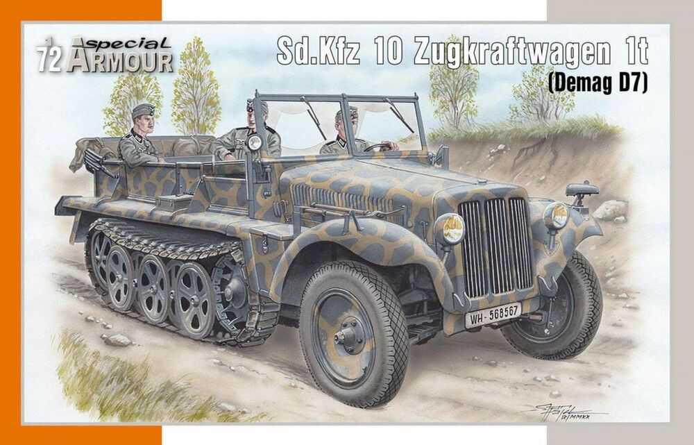 Sd.Kfz 10 Zugkraftwagen 1t (Demag D7)