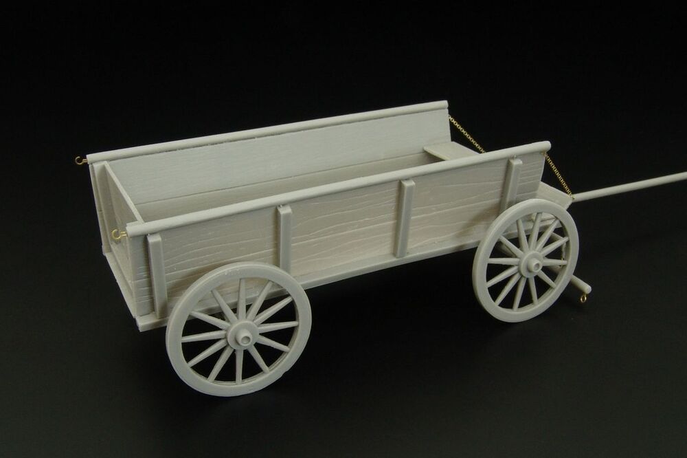 Farm horse drawn wagon