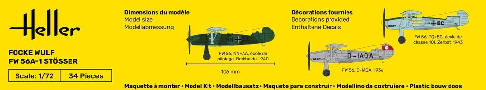 STARTER KIT Focke Wulf FW 56A-1 St��sser