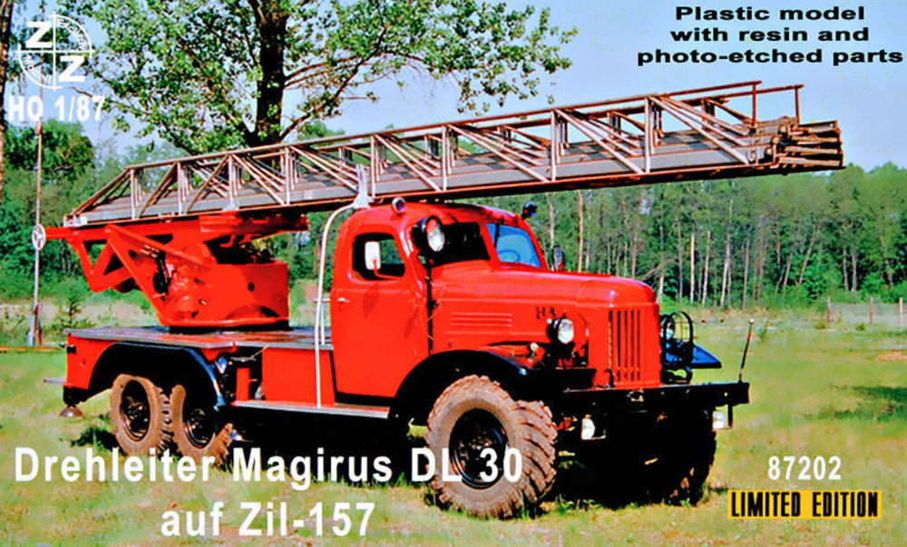 Drehleiter Magirus DL30 auf Zil-157 Limited Edition