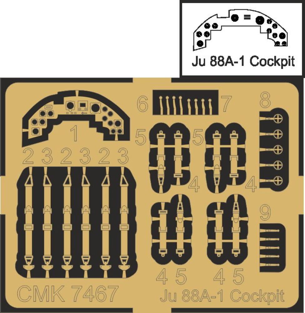 Junkers Ju 88A-1 Cockpit