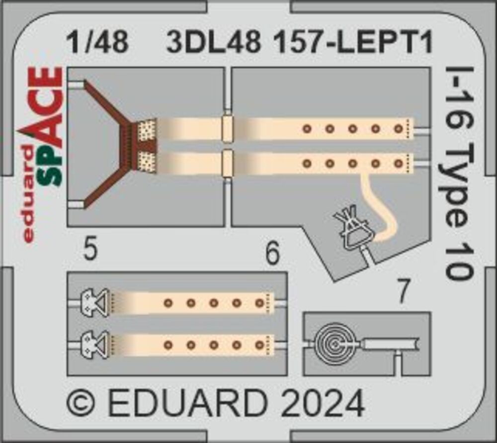 I-16 Type 10 SPACE 1/48 EDUARD