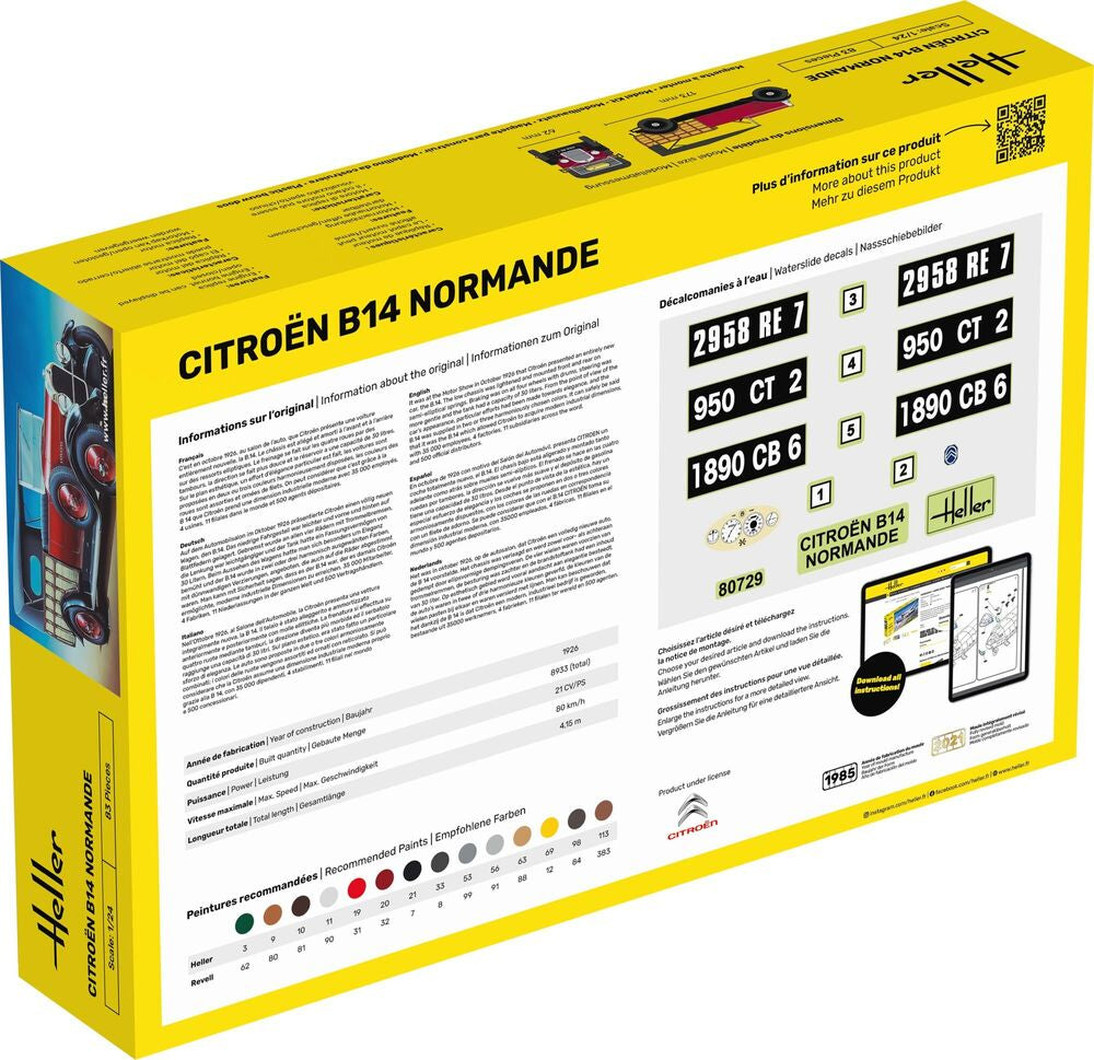 STARTER KIT Citroen B14 Normande