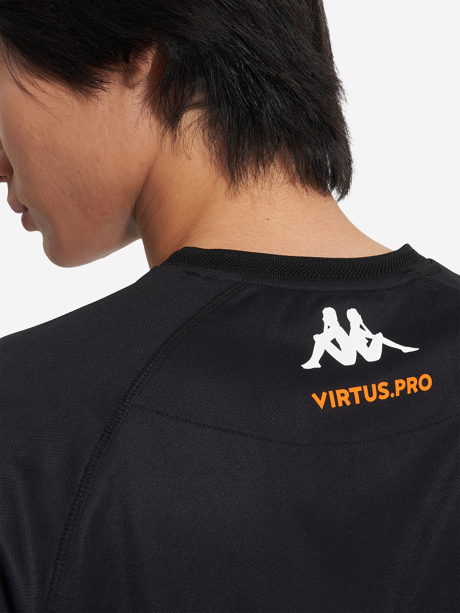 Virtus.pro Kappa jersey 2024/2025 black, size XS