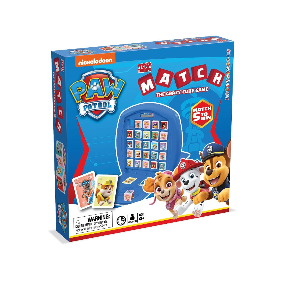 Winning Moves Paw Patrol - Top Trumps Match Board Game