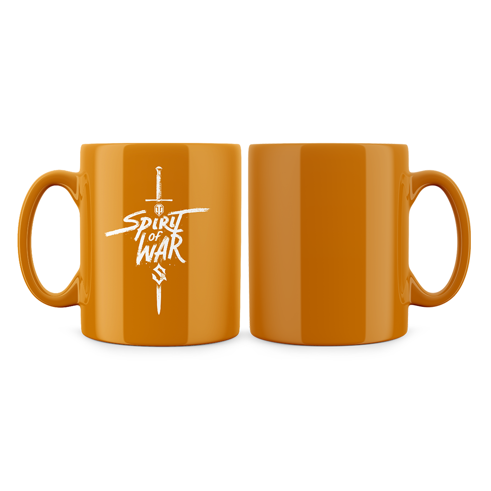 Wargaming World of Tanks - Sabaton Sword Mug Limited Edition, Orange