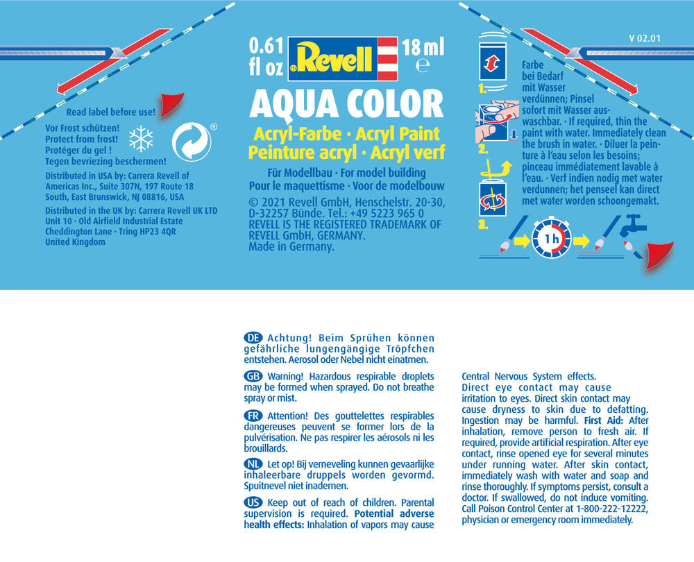 Aqua blau, gl��nzend