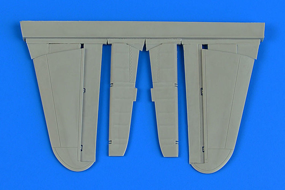 Ki-61 Id control surfaces for Tamiya