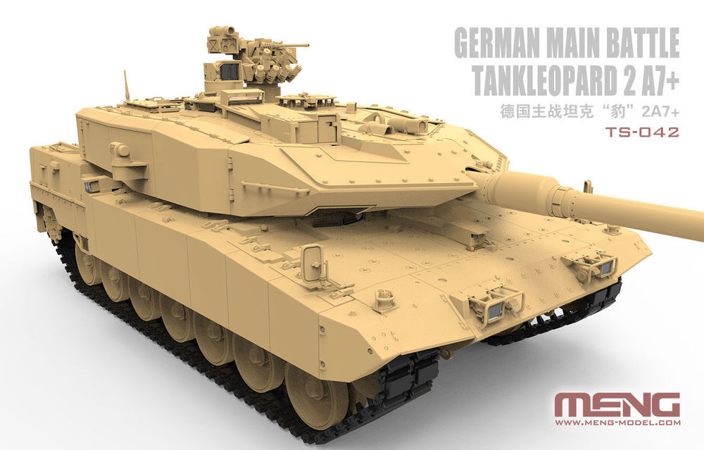 German Main Battle Tank Leopard 2A7+