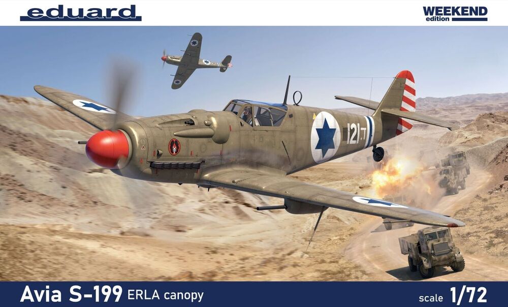 Avia S-199 ERLA canopy 1/72