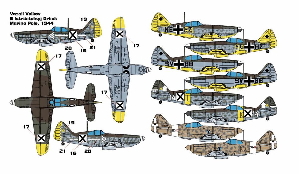 Dewoitine D.520 FOREIGN USERS