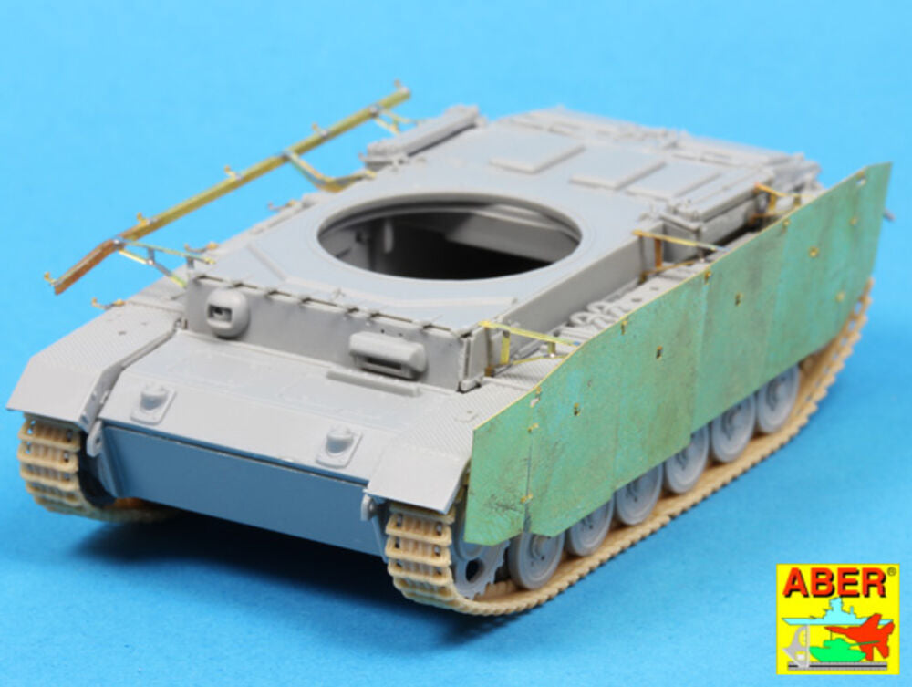 Side skirts for PzKpfw III