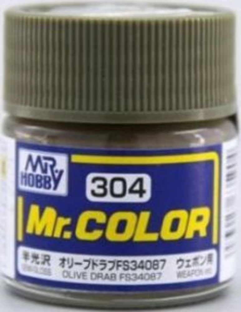 Mr Hobby -Gunze Mr. Color (10 ml) Olive Drab FS34087