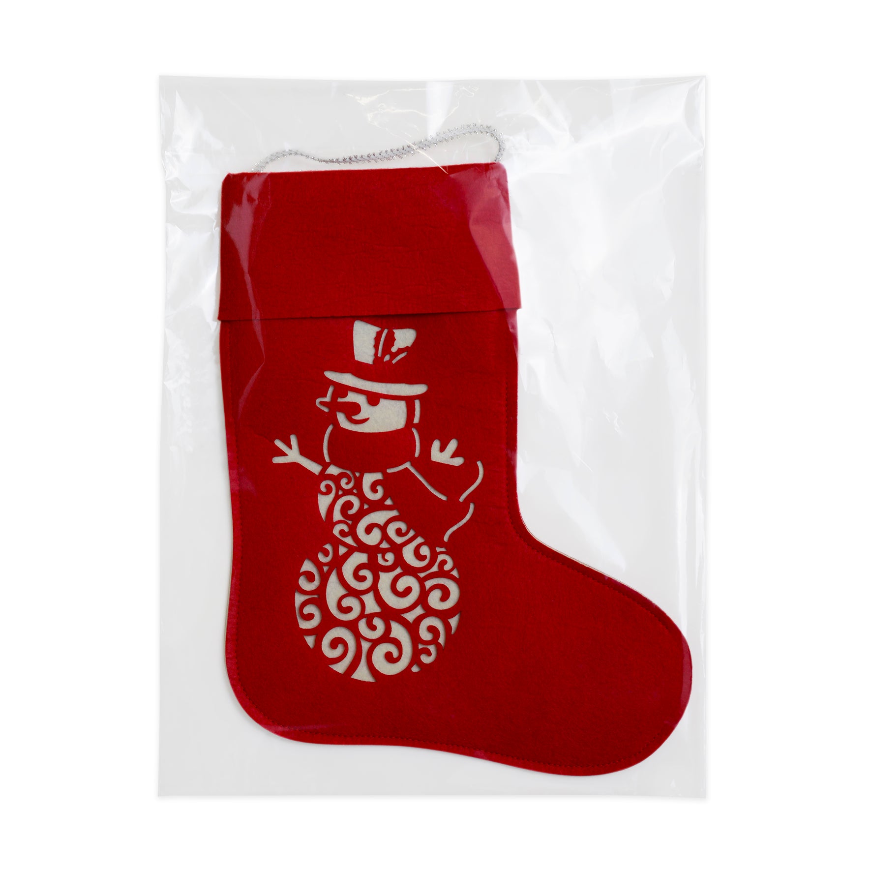 Gift sock WP MERCHANDISE with the Snowman image 40 cm