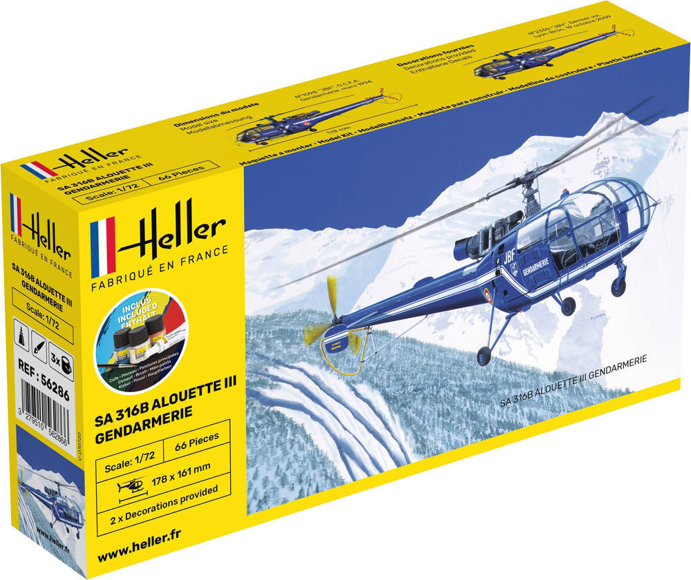 STARTER KIT SA 316 Alouette III Gendarmerie