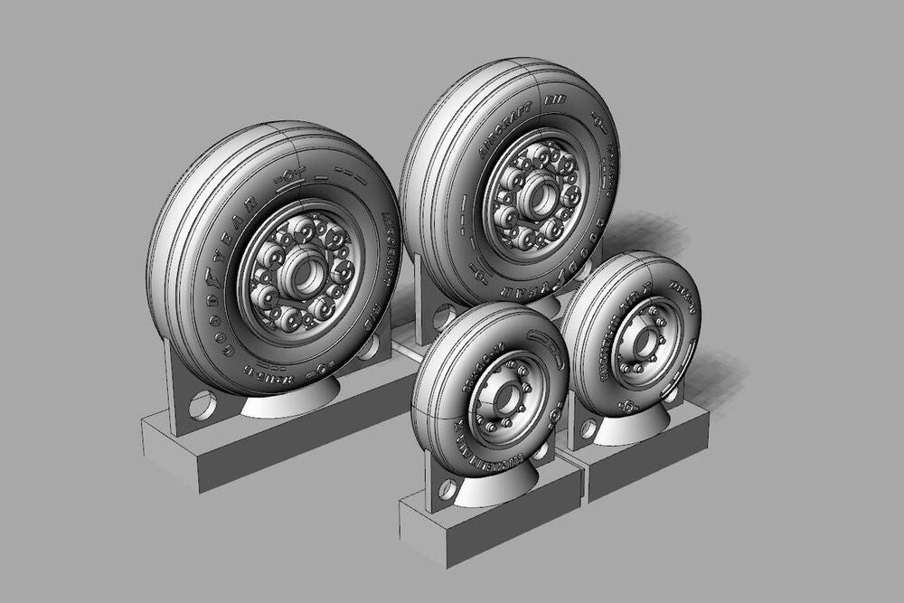 F-14D Tomcat Wheels set