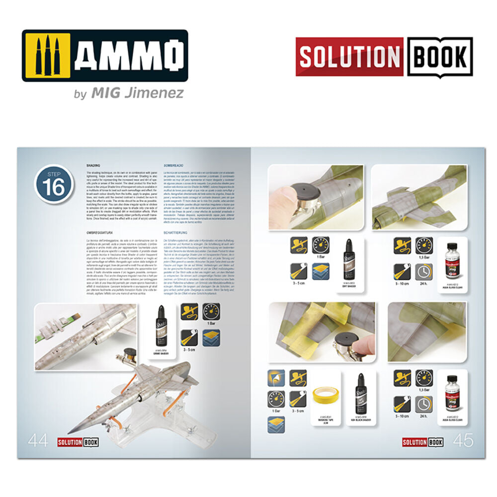 SOLUTION BOOK 15 - How to Paint Italian NATO Aircrafts (Multilingual)