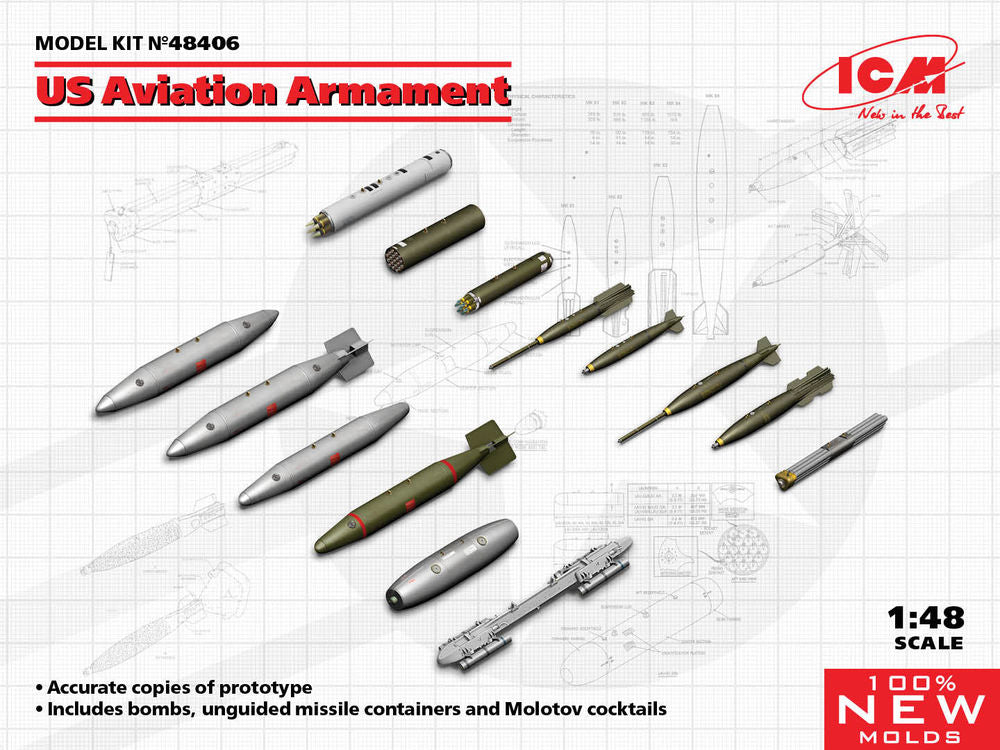 US Aviation Armament (100% new molds)