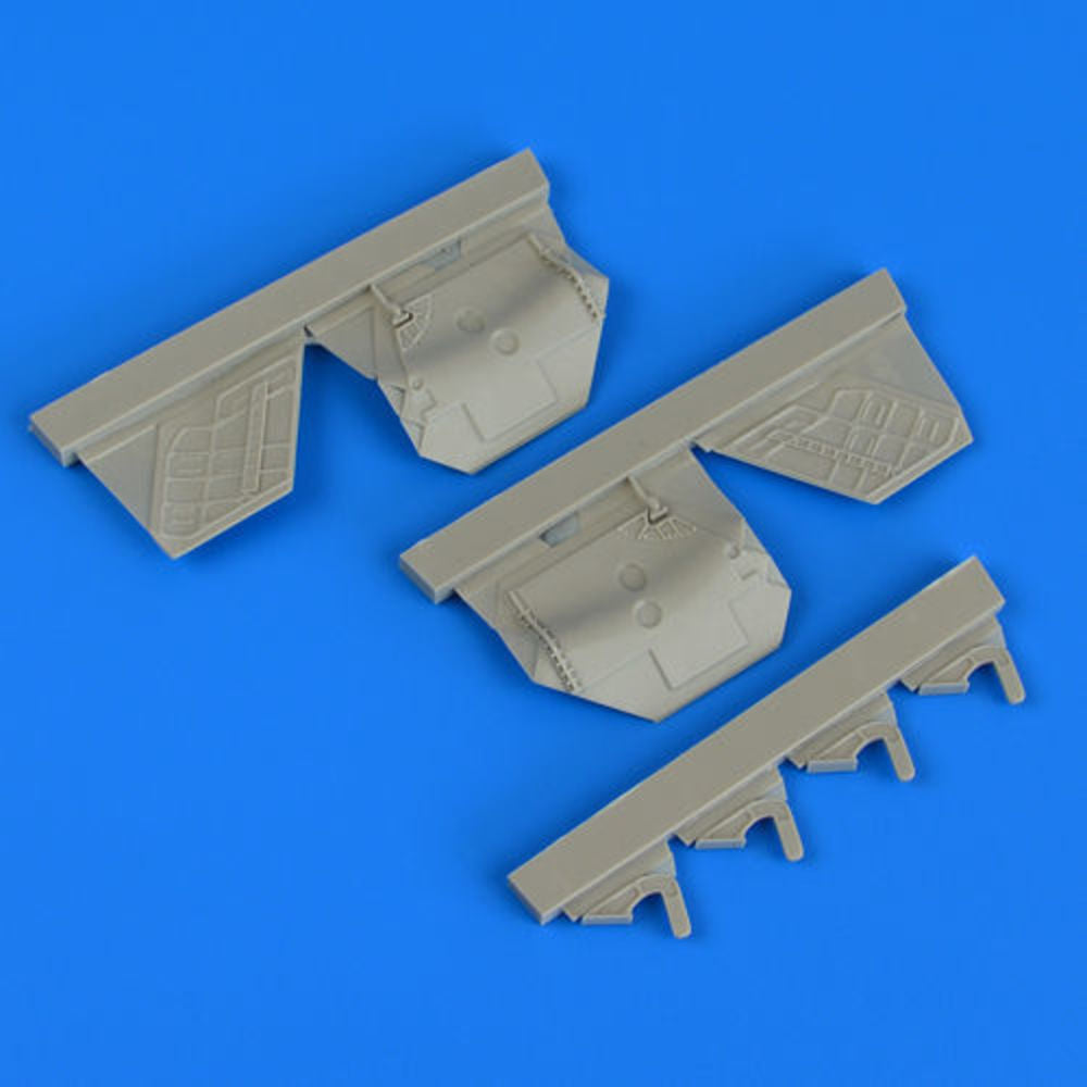 F/A-22A Raptor undercarriage covers for HASEGAWA