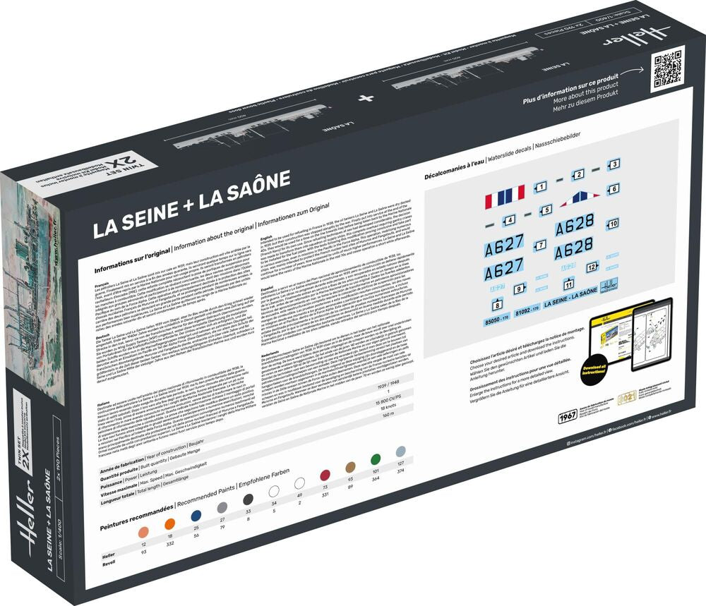 STARTER KIT Twin Set La Seine + La Saone