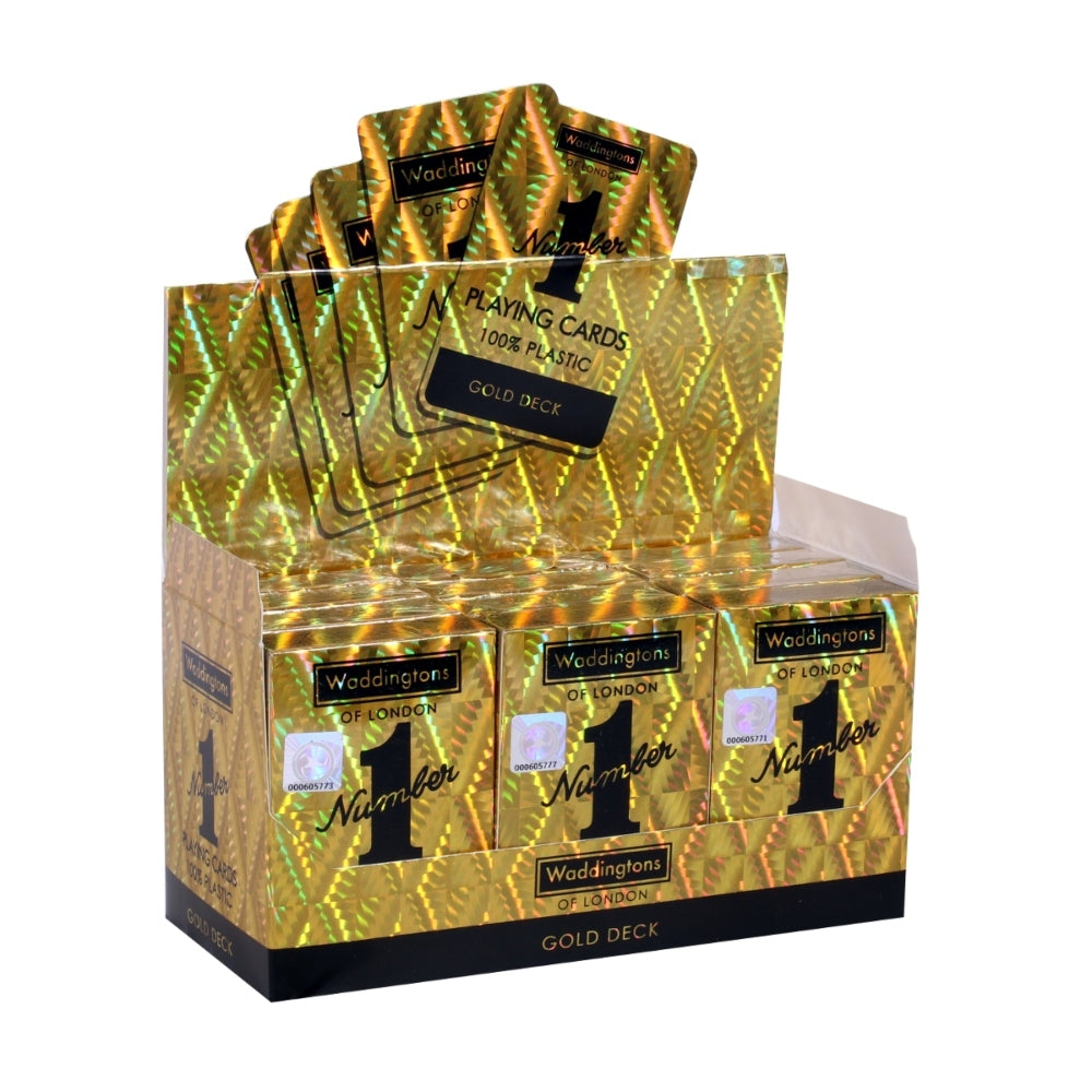 Winning Moves Gold - Waddingtons No.1 Playing Cards