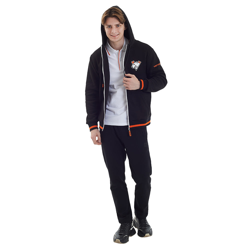 Virtus.pro Zip hoodie black, 2XL