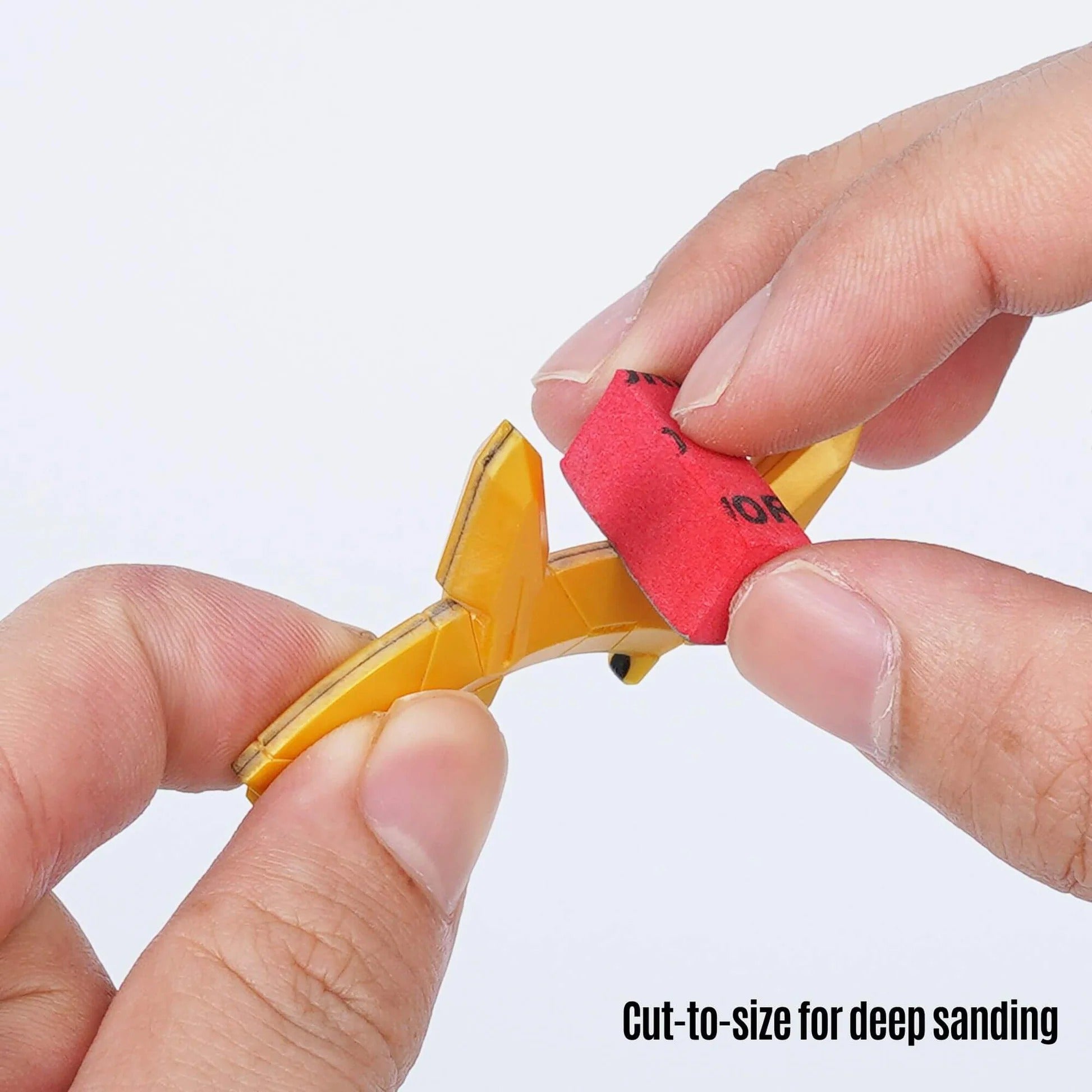 MadWorks 10mm High-Density Sanding Sponge Set (5-Piece / Multi-Grit)