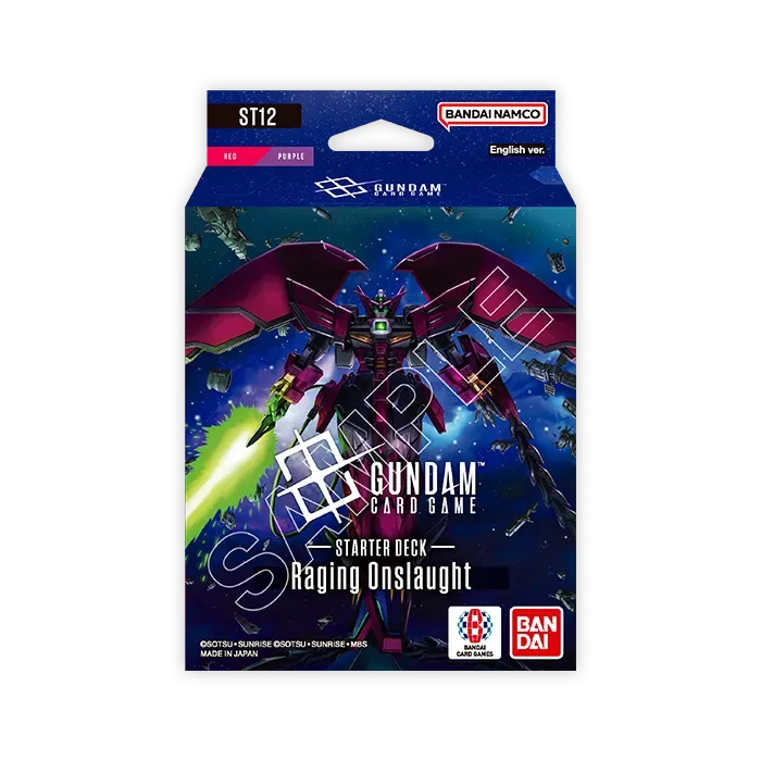 Gundam Card Game Starter Deck - Raging Onslaught [ST12]