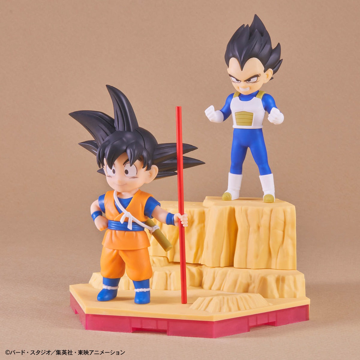 Dragon Ball DAIMA Plastic Model Son Goku (Mini) & Vegeta (Mini)