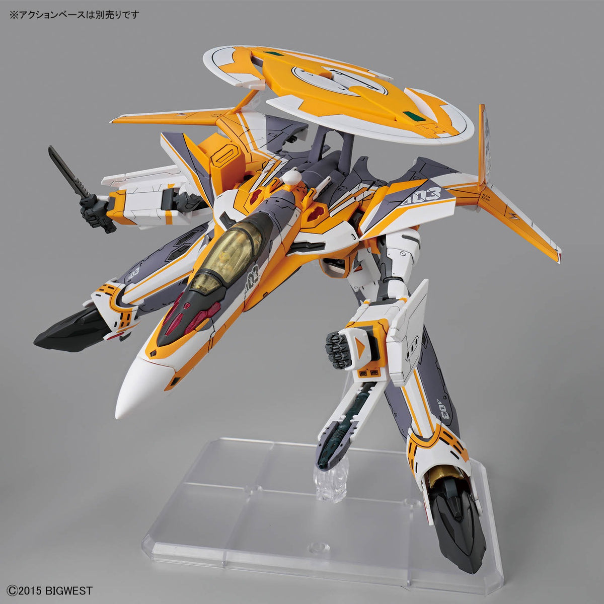 HG 1/100 VF-31E Siegfried (Chuck Mustang's Unit)