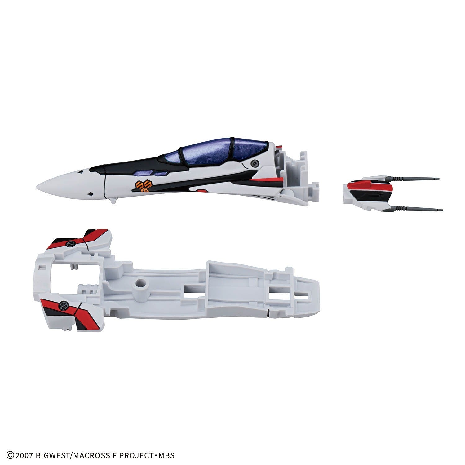 HG 1/100 VF-25F Messiah Valkyrie (Alto Custom) Deluxe Set