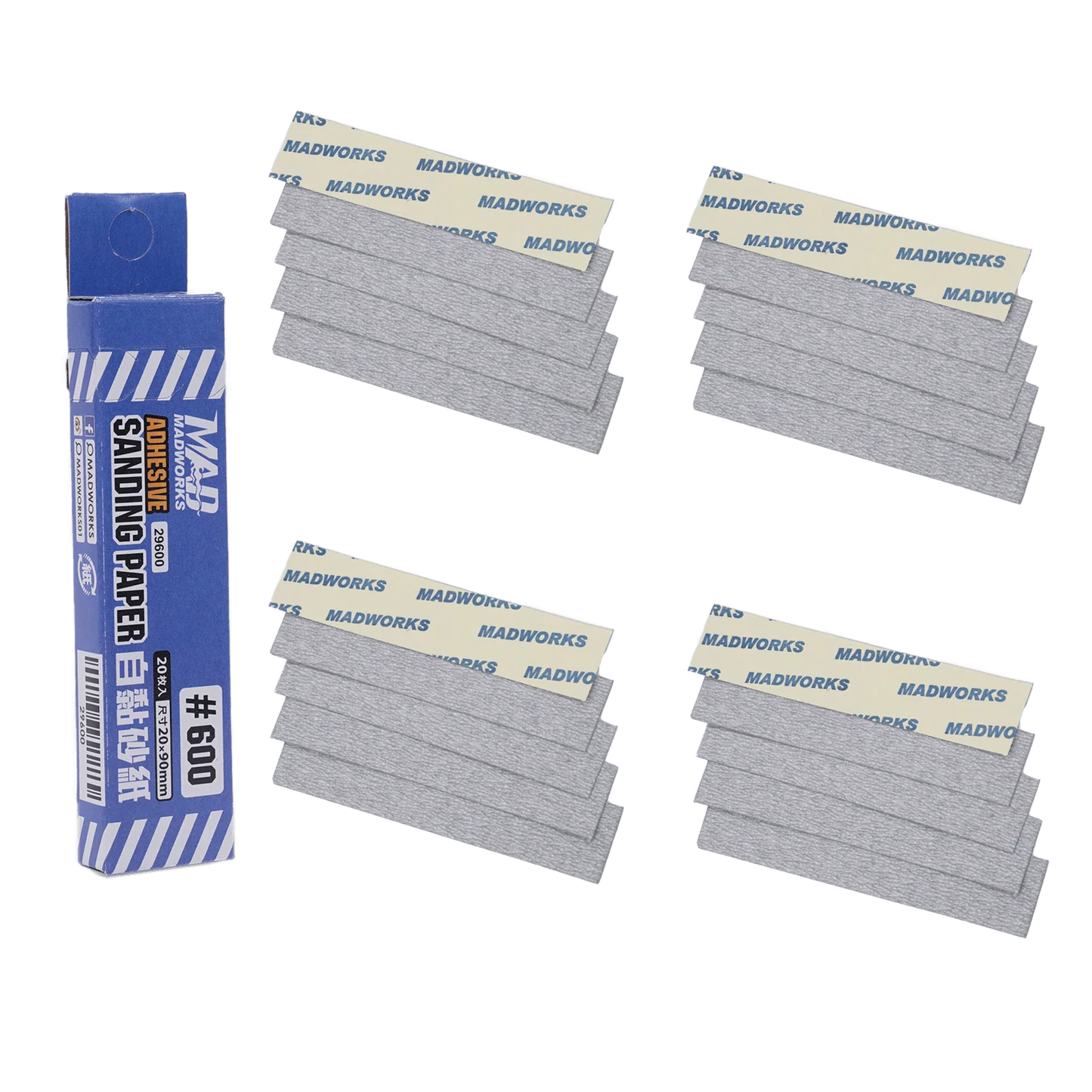 MadWorks Adhesive Sanding Paper