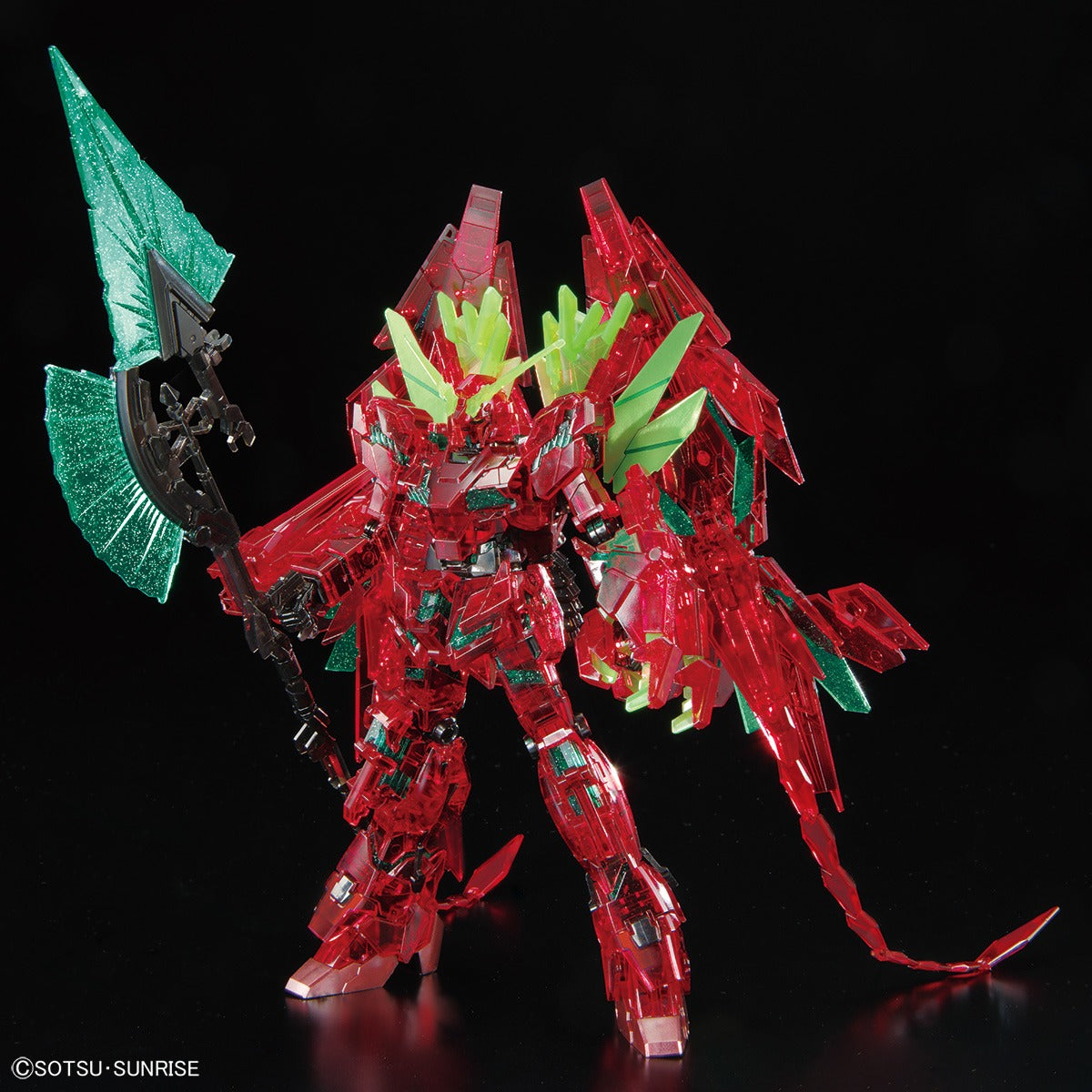 HG 1/144 Gundam Base Fukuoka Limited Unicorn Gundam Perfectibility (Destroy Mode) (Final Battle Specification) Ver.GSF [Clear Color]