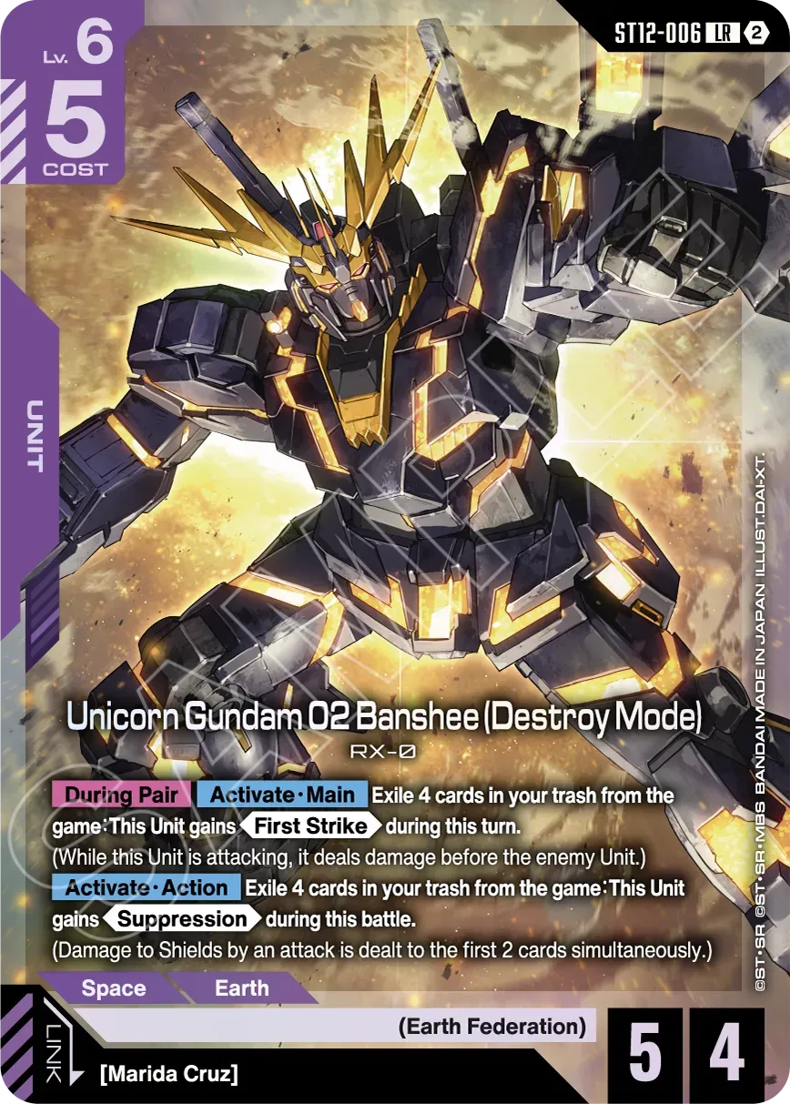 Gundam Card Game Starter Deck - Raging Onslaught [ST12]