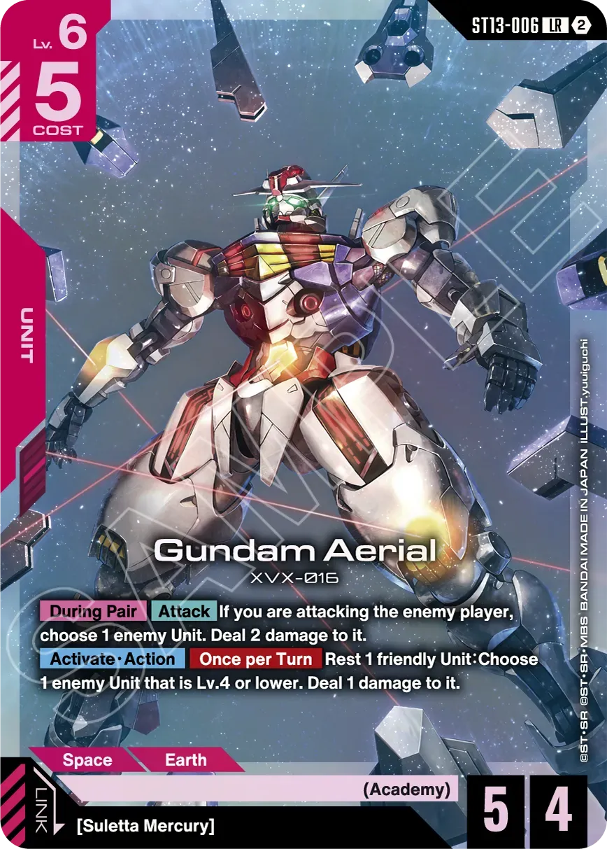 Gundam Card Game Starter Deck - Silent Barrage [ST13]