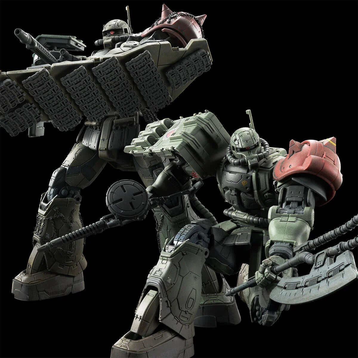 HGUC 1/144 Zaku Ⅱ F Type LeSEAN & Zaku Ⅱ (Unidentified Type) LeSEAN (RFV)
