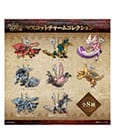 Monster Hunter Keychains Mascot Charm Collection Blind Bag 4 cm Display (10)