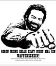 Bud Spencer Tin coasters Kelle 10 x 10 cm