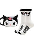 Sanrio 3D Mug & Socks Set Kuromi
