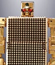 Golden Warrior Gold Lightan Soul of Chogokin Diecast Action Figure GX-32SP Gold Lightan 50th Anniversary Ver. 13 cm