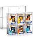 Evoretro Acrylic Display Case for 6 Funko Pops