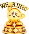 Kirby DieCast Statue We Love Kirby Gold Edition 10 cm