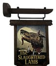 An American Werewolf in London Scaled Prop Replica Pub Sign 6 cm