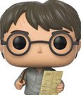 Harry Potter POP! Movies Vinyl Figure Harry Potter with Marauders Map 9 cm