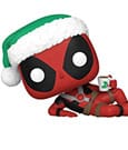 Marvel POP! Vinyl Figure Holiday Deadpool 9 cm