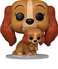 Lady and the Tramp POP! Disney Vinyl Figure Lady w/puppy 9 cm