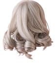 Nendoroid Doll Nendoroid More Doll Wig (One Curl/Ash Gray)