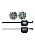 Beyblade X and Star Wars Collab Obi-Wan Kenobi 4-60P vs. General Grievous 3-80HN