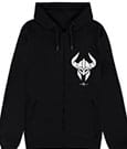 Diablo IV Zipper Hoodie Sweater Barbarian Sigil Size L